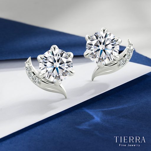 Hoa tai kim cương Stud BTA1108