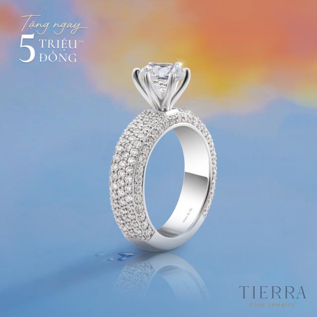 Nhẫn kim cương NKC1205