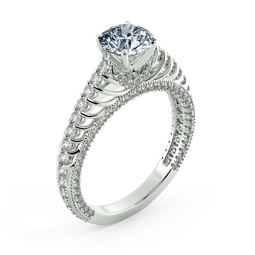 Nhẫn kim cương NKC1511